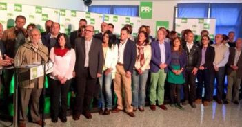 Presentación candidatura Parlamento